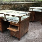 Pair of shop counters display cases.(sold)