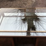 Pair of shop counters display cases.(sold)