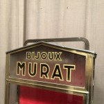 Old shop display case, jewelry store.