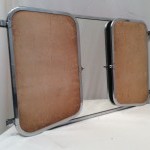 Vintage wall triptych mirror.