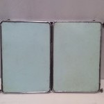 Vintage wall triptych mirror