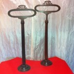 Pair of vintage stand displays