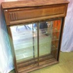 Vintage wall hanging display case