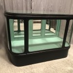 Antique shop display counter unit.