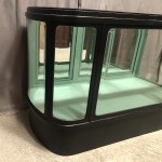 Antique shop display counter unit.