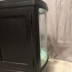 Antique shop display counter unit.