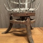 Antique bottle drainer.