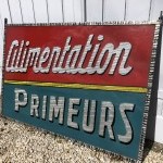 Old store sign.