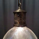 Vintage Holophane suspension lamp