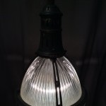 Vintage Holophane suspension lamp (reserved PHG)