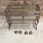 Vintage rolling bar.