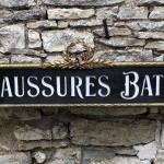 Old shop sign.