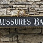 Old shop sign.