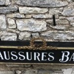 Old shop sign.