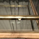 Old big store counter display case.