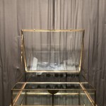 Old big store counter display case.