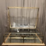 Old big store counter display case.