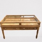 Old shop showcase table. (sold LD)