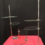 Pair of displays stand.