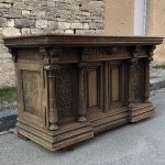 Old store counter desk.