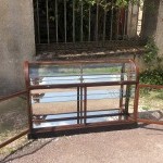 Old display case.