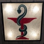 Old pharmacy sign.