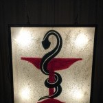 Old pharmacy sign.