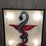 Old pharmacy sign.