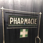 Old pharmacy sign.
