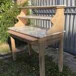 Old butcher's shop, grocery furniture.