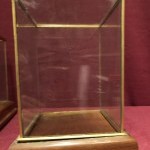 Pair of small showcases.