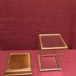 Pair of small showcases.