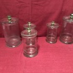 Old candy jars.