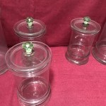 Old candy jars.