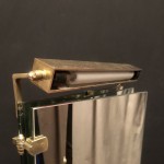 Old triptych mirror.