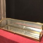 Old small store counter showcase.