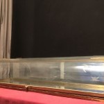 Old small store counter showcase.