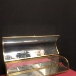 Old small store counter showcase.