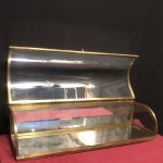 Old small store counter showcase.