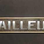 Old tailor's sign.
