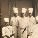 Old large photo of cooks.(sold)