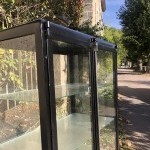 Old display cabinet.