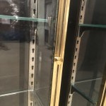 Pair of old wall display cases.(sold)