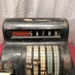 Old store cash register.