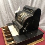 Old store cash register.