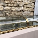 Pair of old double store display cases.(sold)