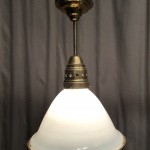 Old suspension lamp.