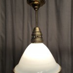 Old suspension lamp.