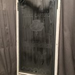 Set of five doors for a bakery, pastry shop, confectionery, chocolate shop, tea room.