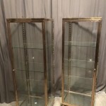 Pair of old shop display cases.(reserved)